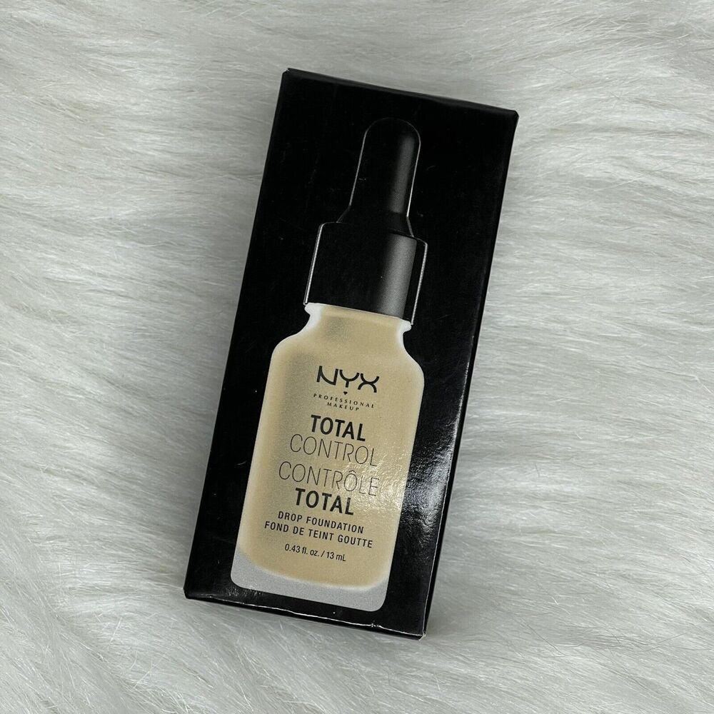 NYX Total Control Drop Foundation TCDF06.5 Nude Face Make Up